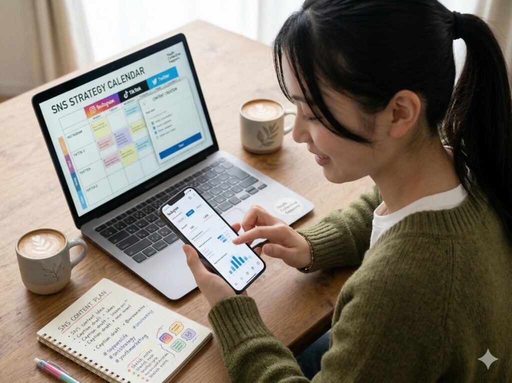 Social Media Management for Small Businesses content planning process