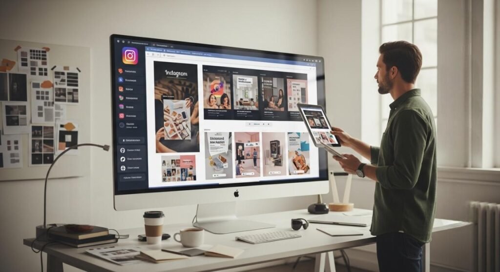 Professional static social media post design